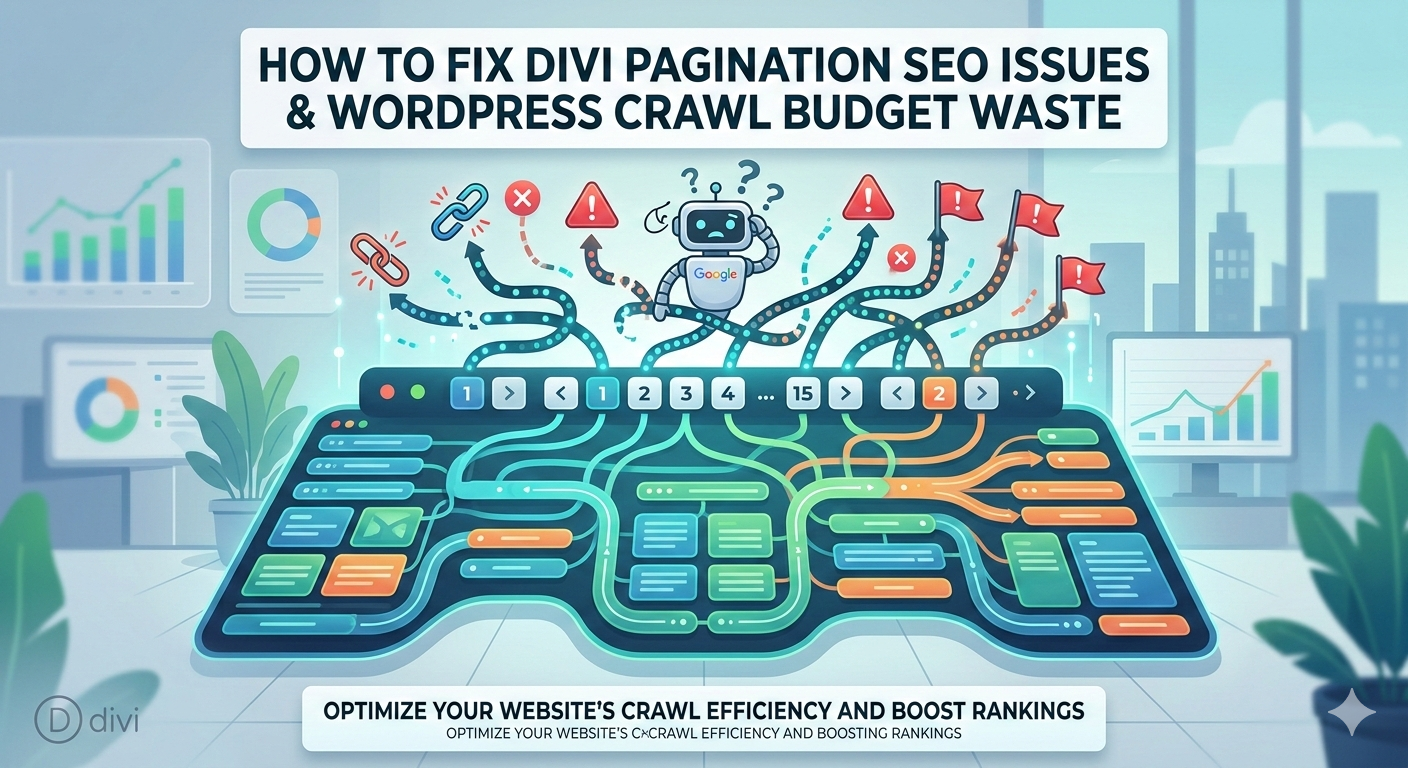 Divi Pagination SEO Issues Blog Post