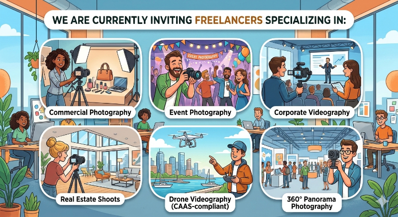 Freelance Photographer Registration Page